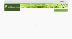 Desktop Screenshot of canadasagee.com